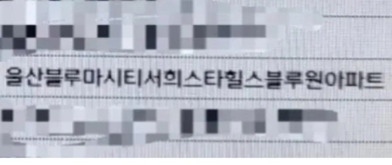 요즘 아파트 네이밍..
