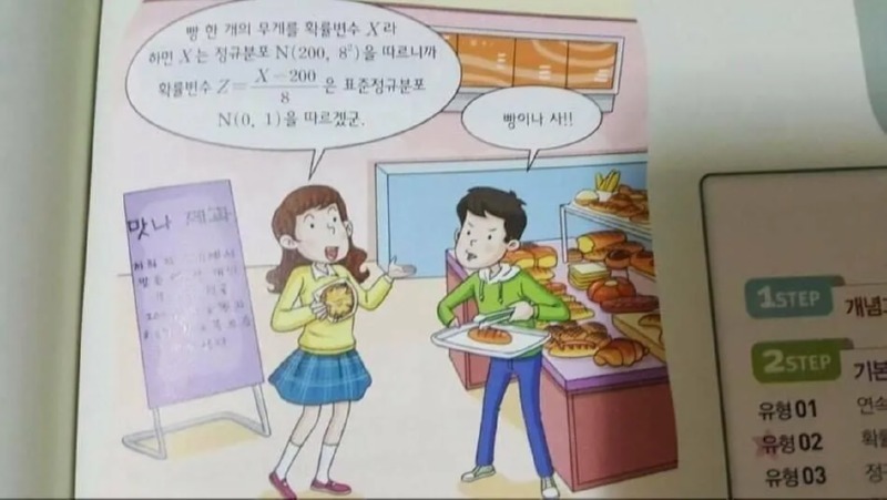 수학책에서 드디어 나온 정상인..