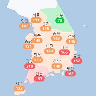 실시간 부산 미세먼지 근황