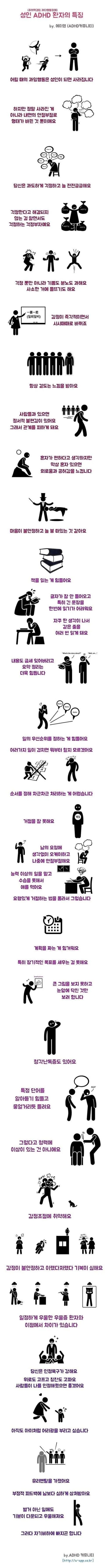 성인 ADHD 특징