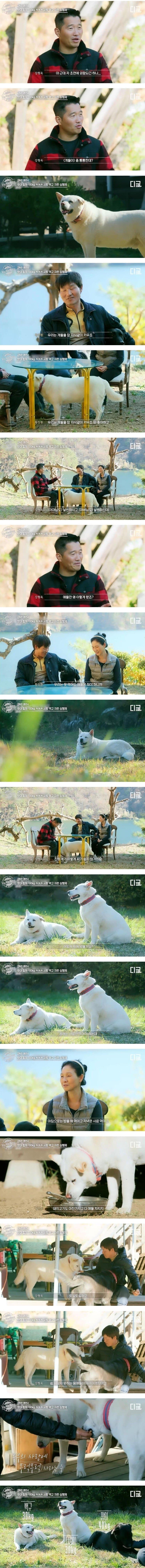 강형욱이 처음 본다는 개 