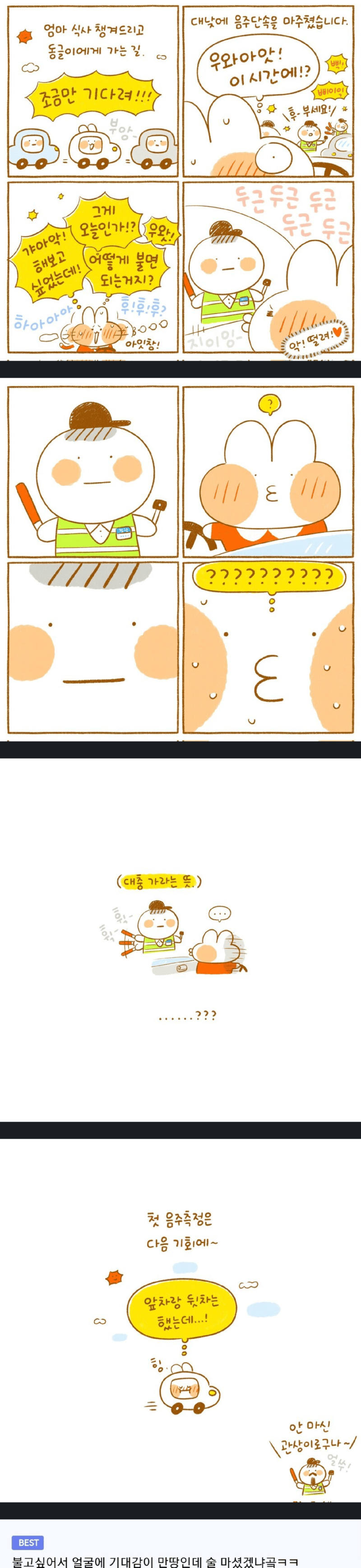 음주운전 측정 프리패스 하는 경우