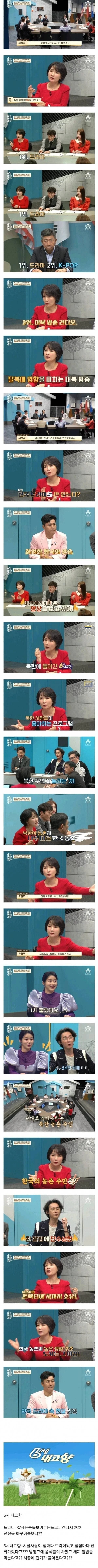 북한사람이 탈북을 결심하게 된 프로그램