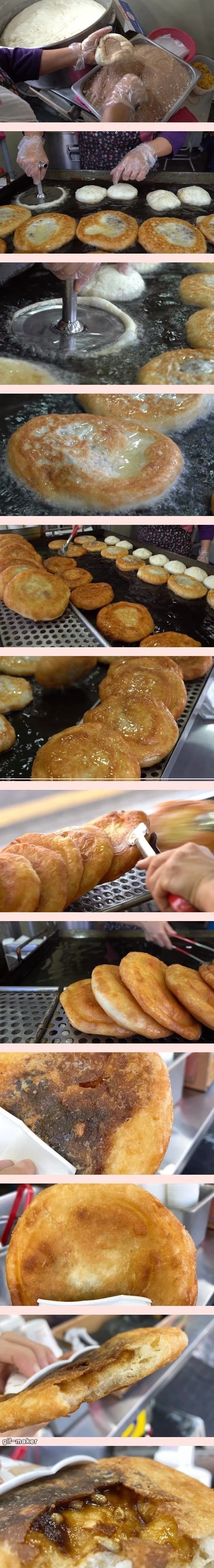 밀가루, 설탕, 기름만 들어간 음식