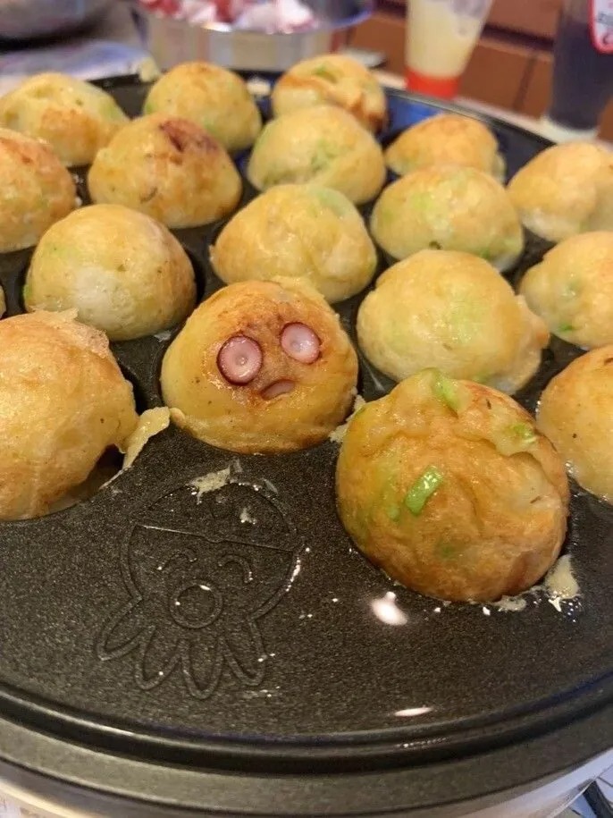 헉! 내가 타코야끼라고??