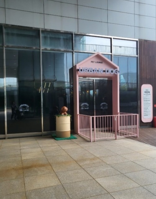 부산 남포동 롯데백화점내 카페 어반독