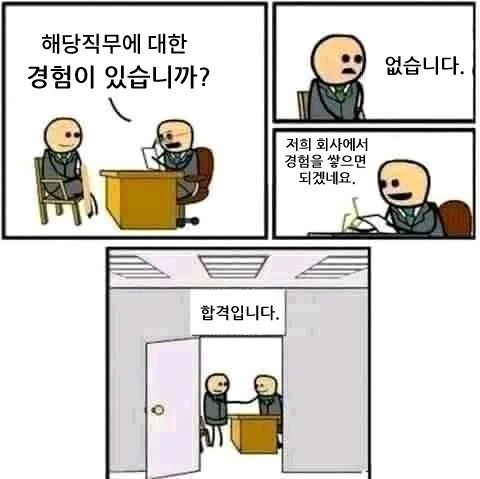 비 정상적인 회사 면접