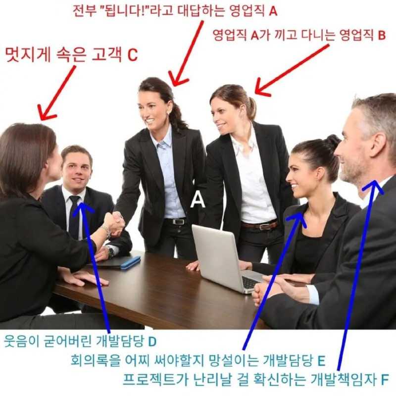 IT 업계에서는 일상적인 풍경 